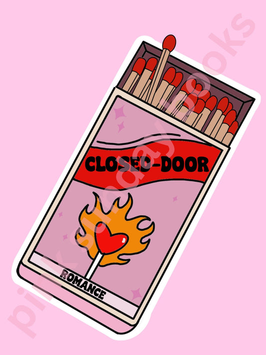 Closed Door Matches / stickers